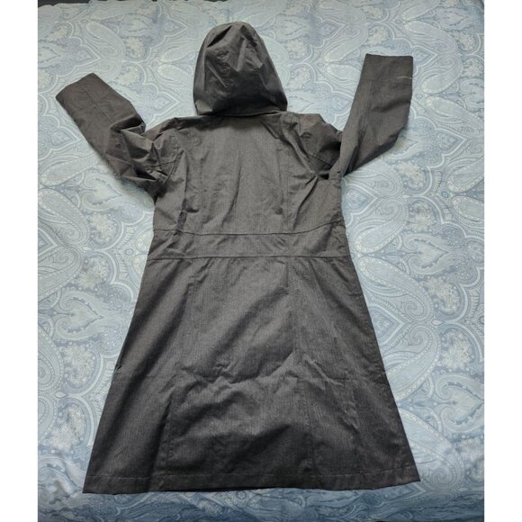 New Eddie Bauer Girl on the Go® Waterproof Trench Coat Size PETITE MEDIUM - Picture 4 of 8